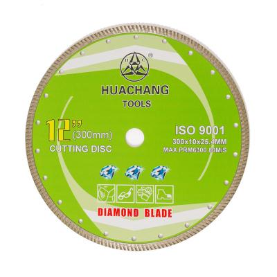 China 10 Zoll Diamond Cutting Disc Zoll-Turbos Diamond Blade 300mm 250mm 25.4mm Bohrungs-12 zu verkaufen