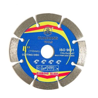 Chine 4-1/2 dans 4.3inch Diamond Concrete Saw Blade circulaire 110mmx20mm à vendre