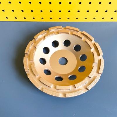 Cina ruota a 9 pollici della tazza di 230mm Diamond Cup Wheel Double Row per i materiali da costruzione duri della pietra in vendita