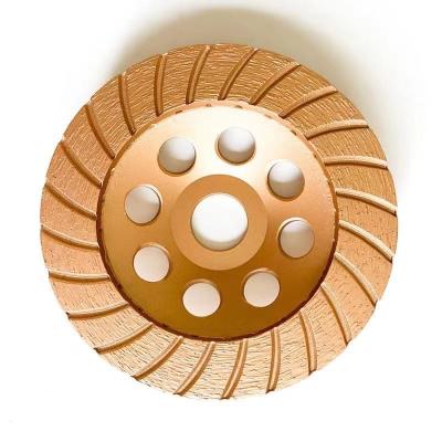 Cina 7 dentro. Smerigliatrici di angolo di Diamond Turbo Cup Wheel For 180mm in vendita