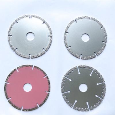 China o vácuo de 4.5inch 115x22.23mm soldou Diamond Blade For Metal Cutting à venda