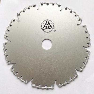 China o vácuo de 5inch 125x22.23mm soldou Diamond Blade For Stone Cutting à venda