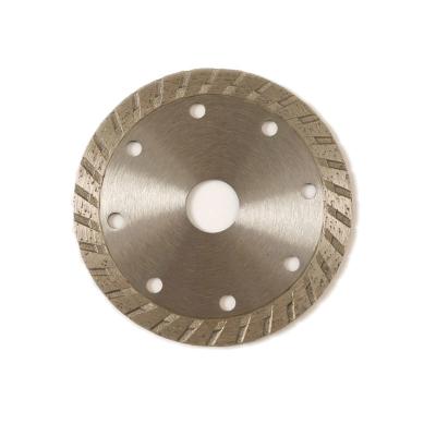 Cina Qualità fredda della stampa 4inch 105*1.8/1.2*10*8*20mm Turbo Diamond Blade High per tutti gli usi, ceramico, di marmo in vendita