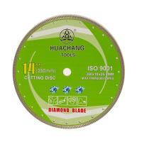 China 14inch turbocompressor Diamond Blade Cold Press ‘350×2.2/3.2×10×25.4mm para cerâmico à venda