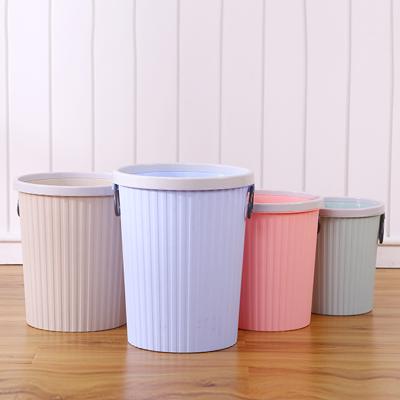 China Wholesale Sustainable Household Mini Plastic Waste Bin For Indoor Bathroom for sale