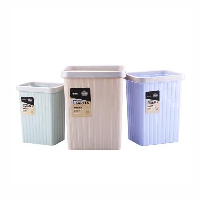 China Customized Sustainable Mini Plastic Trash Bin For Rectangular Desk for sale