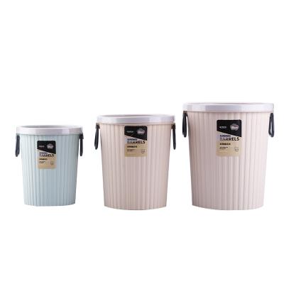 China Sustainable Modern Fancy 16L Customized Office Large Size Plastic Trash Can for sale