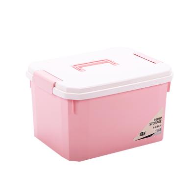 China Viable Customized Rectangular Colorful Plastic Storage Boxes And Bins for sale