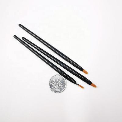 China Angular Blush High Quality Low Price Lip Brush Concealer Pencil Wholesale Makeup Tool Mini Double Head for sale