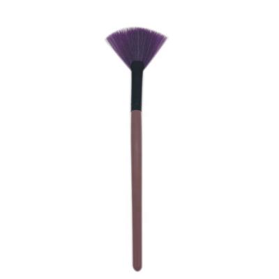 China Vegetarian Wholesale Factory Price Single List Fan Brush Smudge Paint Smudge High Gloss Blush Powder Makeup Brush Tool Kit Private Label for sale