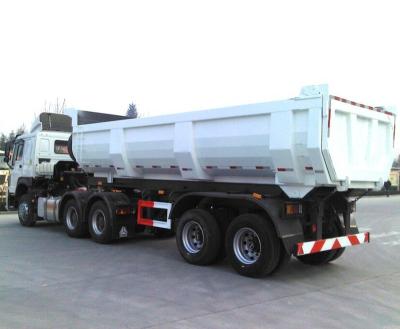 China Heavy Duty 5 Axle Coal 40ft Transport 100 Ton 150 Ton 200t Haul Semi Trailer Cargo Dump Trailer Truck for sale