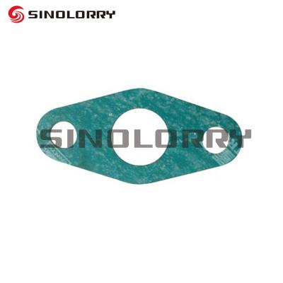 China STR SHACMAN SINOTRUCK HOWO WD615 ENGINE PARTSVG609E110050 Turbocharger Oil Intake Pipe Gasket SINOTRUK HOWO SPARE PARTS MADE IN CHINA for sale