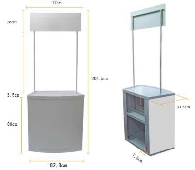 China PLASTIC SUPERMARKET PROMOTIONS TABLE/SAMPLING TABLE FOR PROMOTION SALING ACTIVITIES for sale