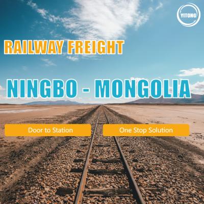 China 45-60 expedición del transporte internacional de mercancías por ferrocarril de los días de Ningbo a Mongolia en venta