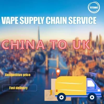 China Cadena de suministro del flete aéreo de la fuente de Vape de China al extremo BRITÁNICO para terminar servicio en venta