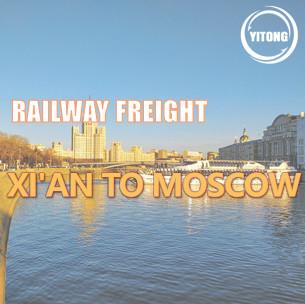 China Xi'An China To Moscow Russia Railway Cargo Transport Service 20-30 Days for sale