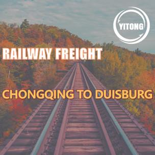 China Internationale Bahnfracht-Logistik NVOCC von Chongqing China To Duisburg Germany zu verkaufen