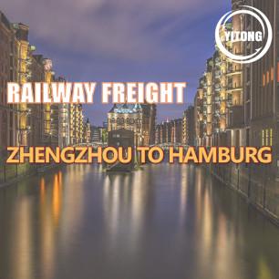 China Door To Station International Rail Freight From Zhengzhou China To Hamberg Germany for sale