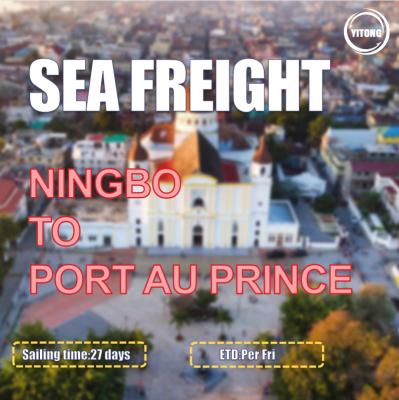 China Ningbo, zum von Au-Prinz-Haiti Sea Freight 27 Tage zu tragen Logistikunternehmen zu verkaufen