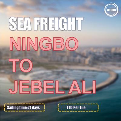 China COSCO Liner International Sea Freight Companies From Ningbo To Jebel Ali UAE for sale