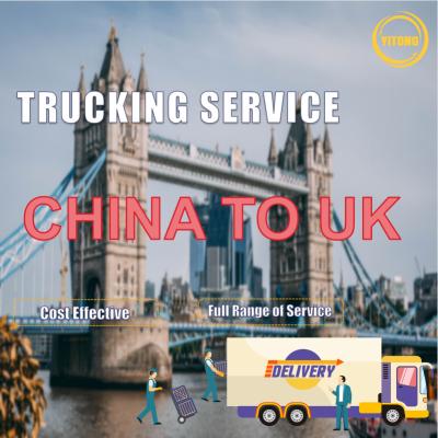 China NVOCC International Cargo Trucking Services From China To UK Europe for sale