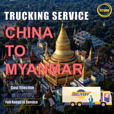 China LCL Trucking Freight Service Shipping From China To Myanmar Asia for sale