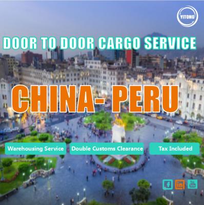 China China To Peru South America  International Door To Door Freight Service 35 Days en venta