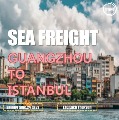 Cina Guangzhou To Istabul Sea Freight Shipping Agency ONE YML Carrier in vendita