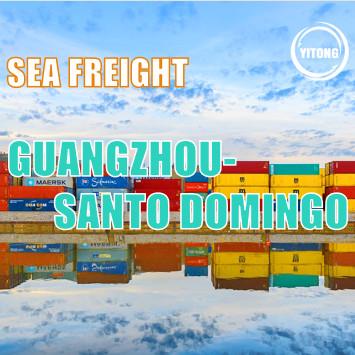 China ISEA Global Sea Freight Service From Guangzhou to Santo Domingo zu verkaufen