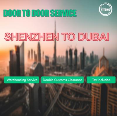 China Shenzhen To Dubai Mideast International Door To Door Freight Service 20 Days zu verkaufen