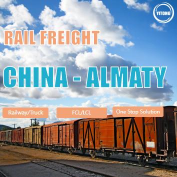 Κίνα Guangzhou Zhengzhou China to Almaty Kazakhstan International Rail Freight Service προς πώληση