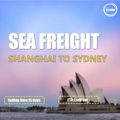 Cina WIFFA Cina ai servizi di trasporti via mare dell'Australia da Shanghai a Sydney Each Sat in vendita