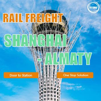 Cina Un servizio di trasporto della ferrovia dell'internazionale di arresto da Shanghai Yiwu ad Almaty il Kazakistan in vendita