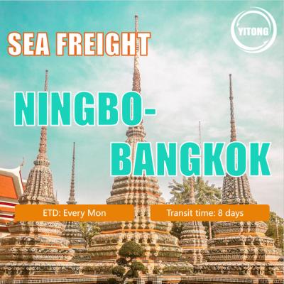 China Fast Shipping Agent Seefracht Frachtfrachtpreise Spediteur China nach Bangkok zu verkaufen