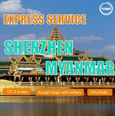 China Express Door to Door Fast Cheaper Train Freight From China to Myanmar for sale