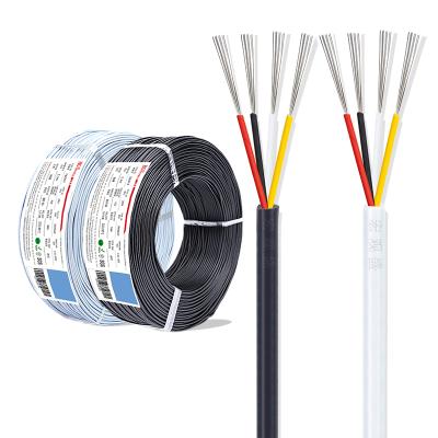 China Small outer diameter heater 2464 30awg 4core od2.5mm diameter line for brake wires usb smart date wries for sale