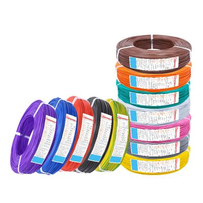 China LED UL 1007 22AWG 300V PVC Insulation Electrical Wire 17*0.16ts Tinned Copper Wire for sale