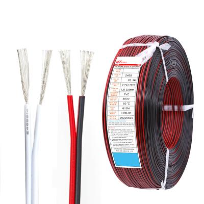 Κίνα Wholesale 20/22/24/26 /28awg 2468 Red Black Tinned Copper Heater Wires /28awg Flat Cable προς πώληση