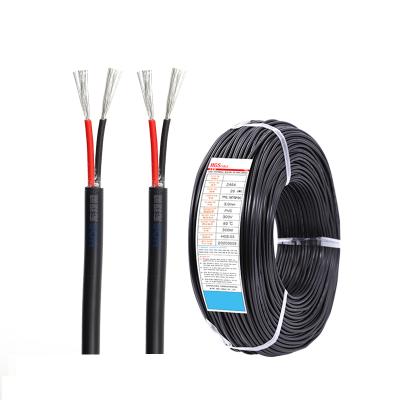 中国 UL2464 26awg 2C Electrical Heating Wire PVC Insulated 7*0.16TS OD3.0mm 販売のため