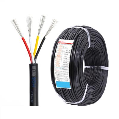 China Automotive Heating Wire ul2464 18awg 4core Wire od6.2mm 34*0.178ts PVC Insulated for sale