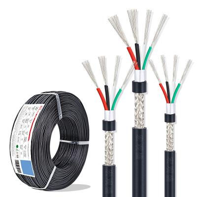 China Data line heating braid protected wire ul2725 20awg 2core 28awg 2core OD5.0mm USB power cables zu verkaufen