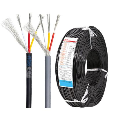 China ul2547 Heating Cable In Power Cables 18awg 3c Multi Core Shielded Wire 20 22 24 26 28awg for sale