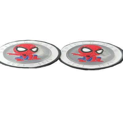 China 3D 3D Apparel Badge with Tricolor LED Flashing Light for sale