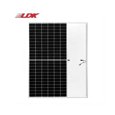 China Top 10 Top LDK Solar Panels 550W 182mmx182mm Monocrystalline Solar Panels for sale