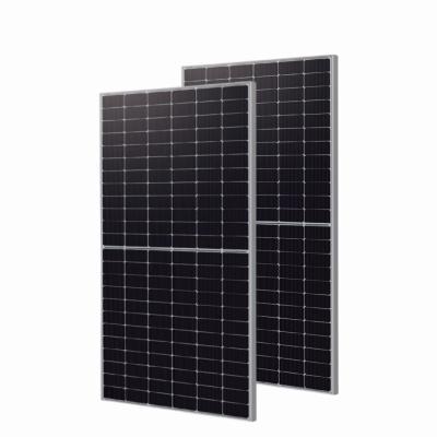 China Hot Sale Top Brand GCL 1 Tier 1 Half Solar Power 525w 530w 535w 540w 550w 560W Cell Solar Panel System For Home 182mmx182mm for sale