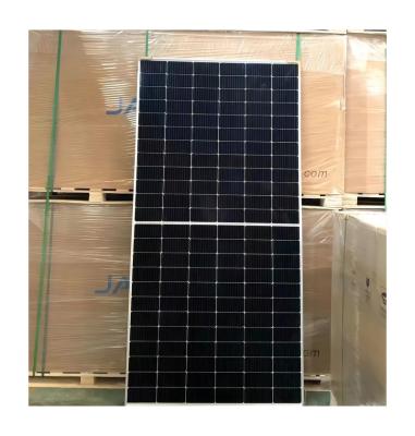 China Original Solar Photovoltaic Panels 540W 550W PERC Half Cell Mono Solar Panels from Alibaba Top Supplier JA 182mmx182mm for sale