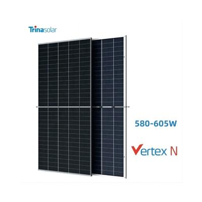 China Summit N Series Trina Solar Type Double Glass Solar Panels 580W 585W 590W 595W 600W 605W 210mmx210mm for sale