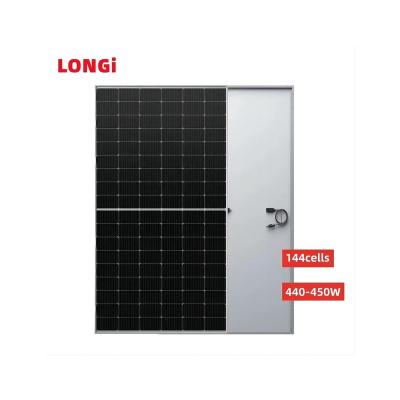 China Longi Solar Module 440W 445W 450W New Solar Panel Home 182mmx182mm for sale