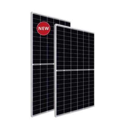 China Monocrystalline Solar Half Cell Solar Panel Price 585W 595W 605W 615W Solar Module With 25 Years Warranty 210mmx210mm for sale