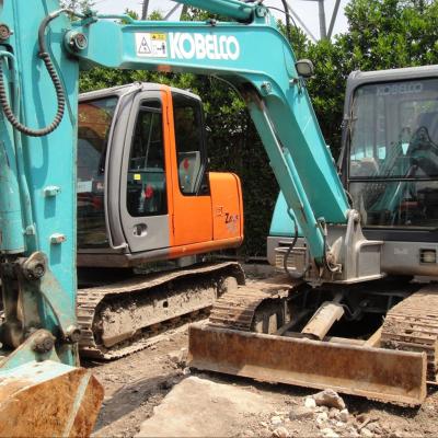 China Used Kobeelco sk60 SK70 mini excavator with bucket and hydraulic breaker for sale 0.54MÂ ³ for sale